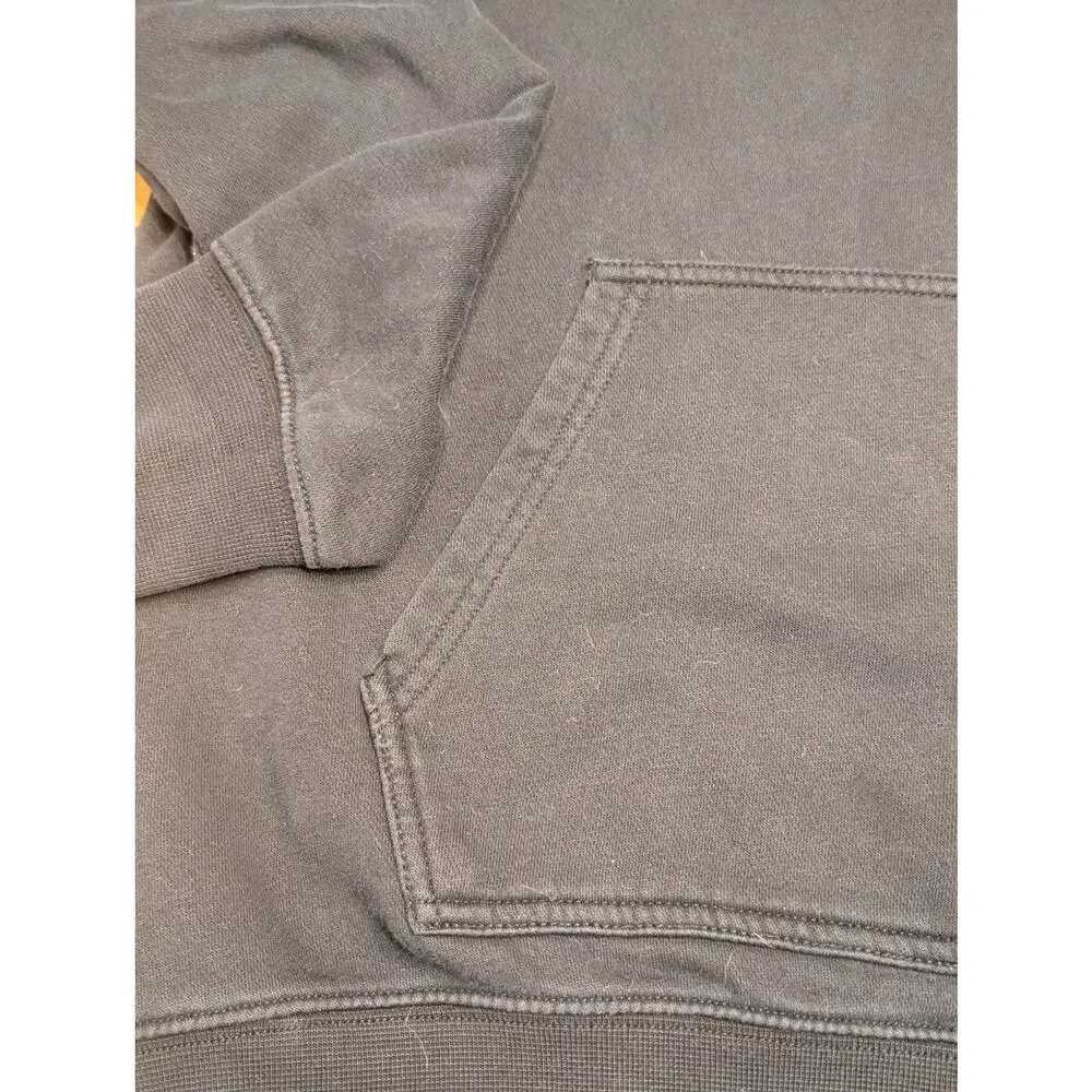 Gap Teen Unisex Heavy Weight Black Hoodie, Size 12, EGU, Planet Friendly